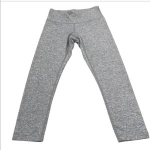 Spiritual Gangster Grey Capri Crop Leggings